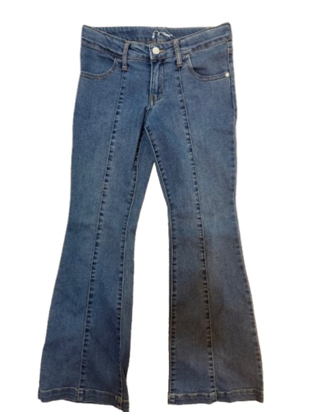 art class Girls Dark Blue Flare Jeans with Front Seam size 12